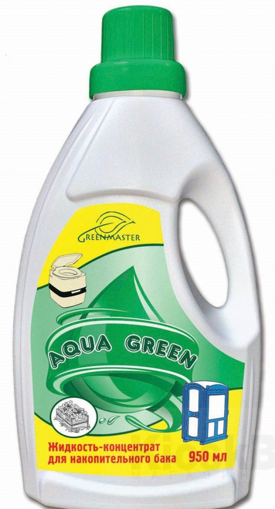 GREENMASTER GreeN 950мл для нижнего бачка