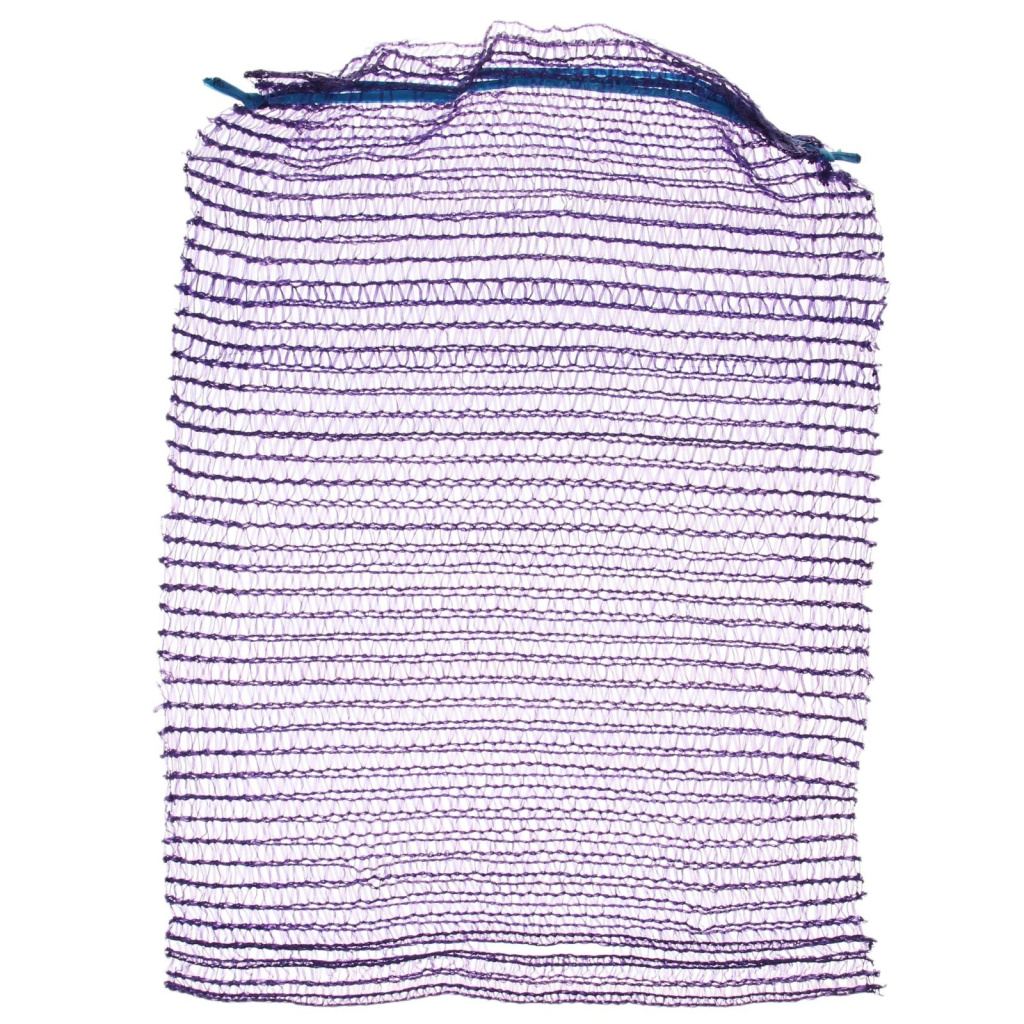 Мешок-сетка для овощей 20кг 40х60 фиолетовый