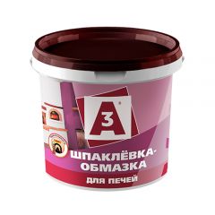 Краска ВД "А3" для печей и каминов 2,5кг (ведро)