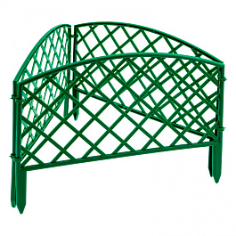 Забор "Сетка" (пластик) зеленый, Palisad