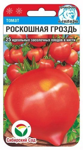 Томат Роскошная гроздь 20шт "СибСад"