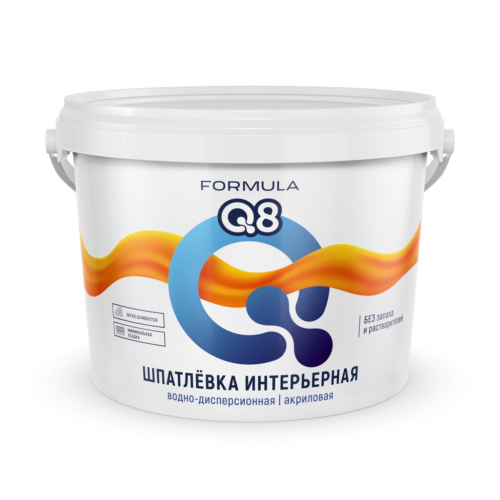 Шпатлевка Formula Q8, латексная, 3 кг