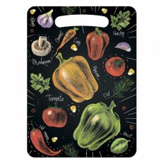 Доска разделочная дерево, 21*29*0,6 см, Овощи
