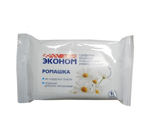 Салфетки влажн детские  РУСАЛОЧКА 15 шт/уп