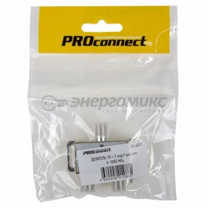 Proconnect splitter (делитель) на 2TV 5-1000MHz, 05-6021