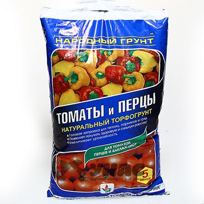 Грунт Для томатов и перцев 5л