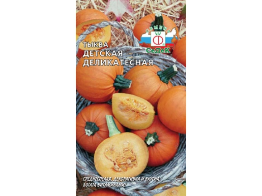 Тыква Детская деликатесная F1, 1г "Седек"