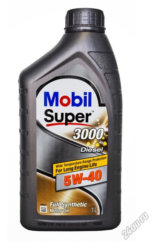 Присадка моторная Mobil Super 3000 X1 Diesel 5w40 1л
