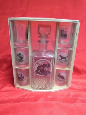 Штоф+6 стопок "Охота"