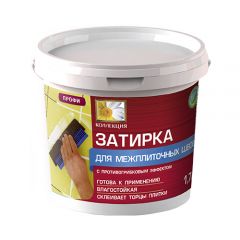 Затирка белая 0,8кг (стакан)