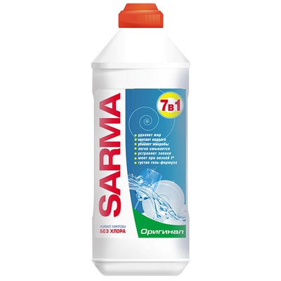 Чистящий гель для мытья посуды Сарма "Fresh" 500мл