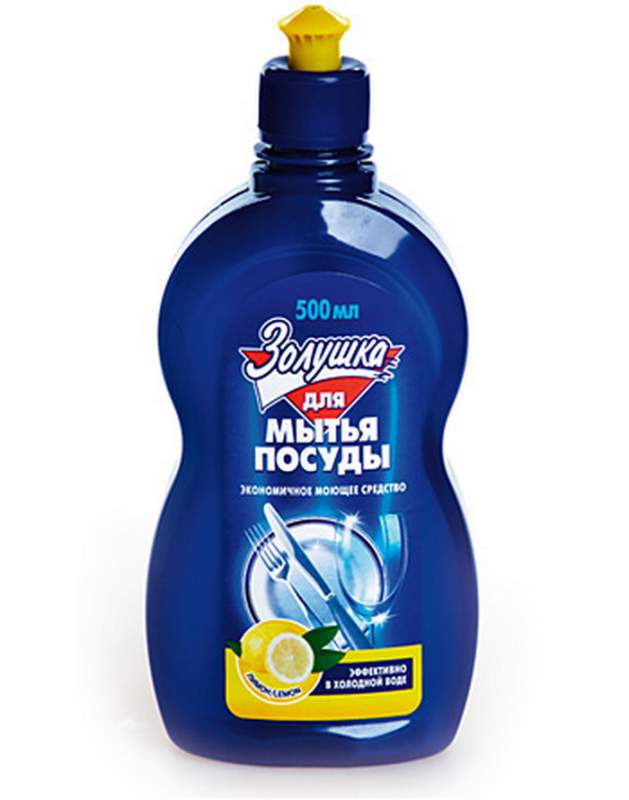 Средство для мытья посуды "Золушка" лимон 500мл