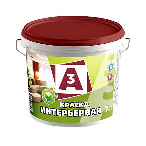 Краска "А3" ВД интерьерная 7кг (ведро)