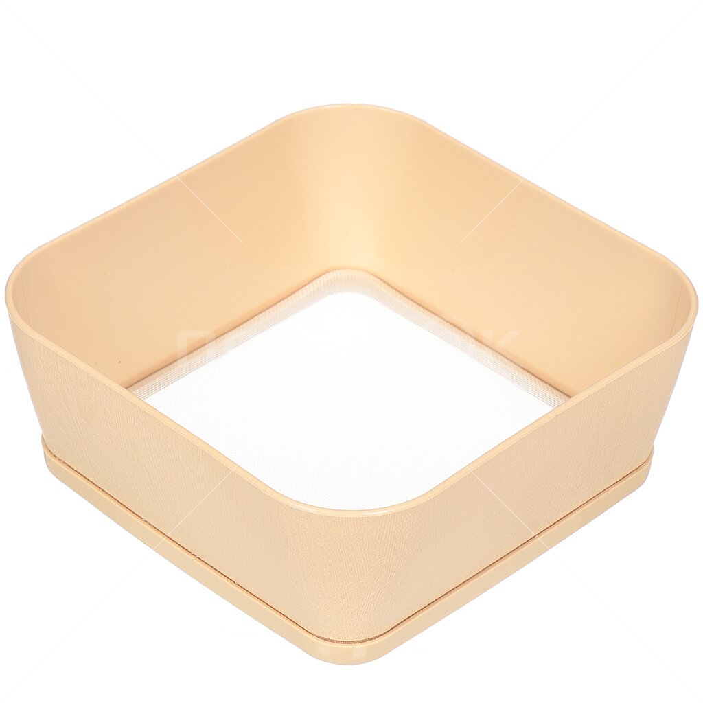 Сито для муки квадратное, пластик