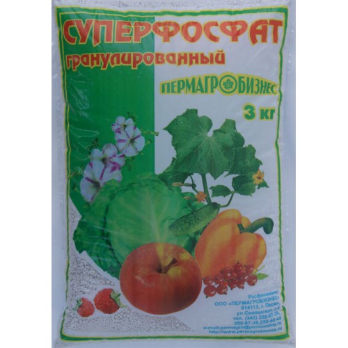 Суперфосфат простой 3кг