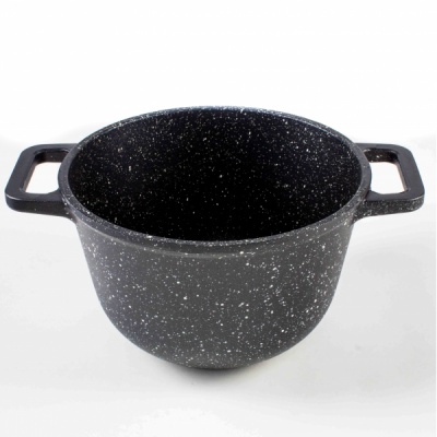 Казан 6л литой черный "Наша Посуда"