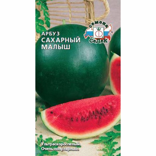 Арбуз Сахарный малыш 1,0г "Седек"