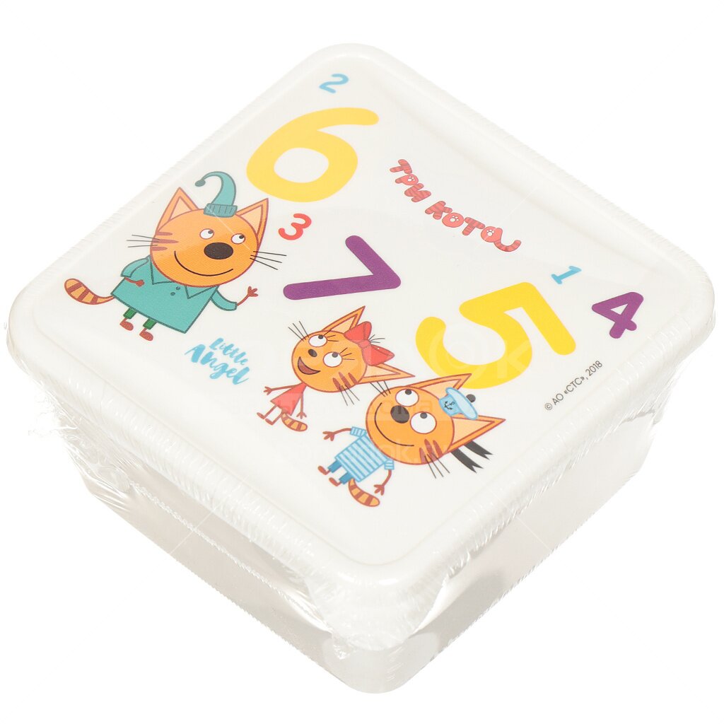 Ланч-бокс 0,45л  детск. "Три кота"