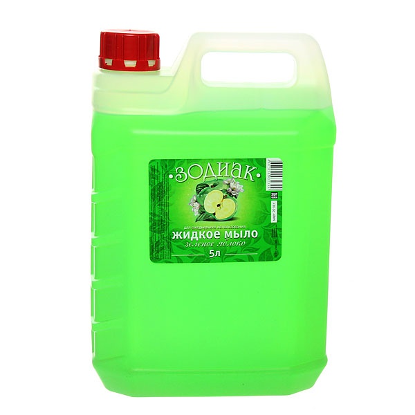 Мыло жидкое "Экспресс" Зелёное яблоко 5л 