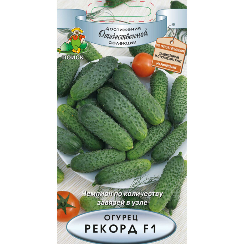 Огурец Рекорд F1 12шт "Поиск"