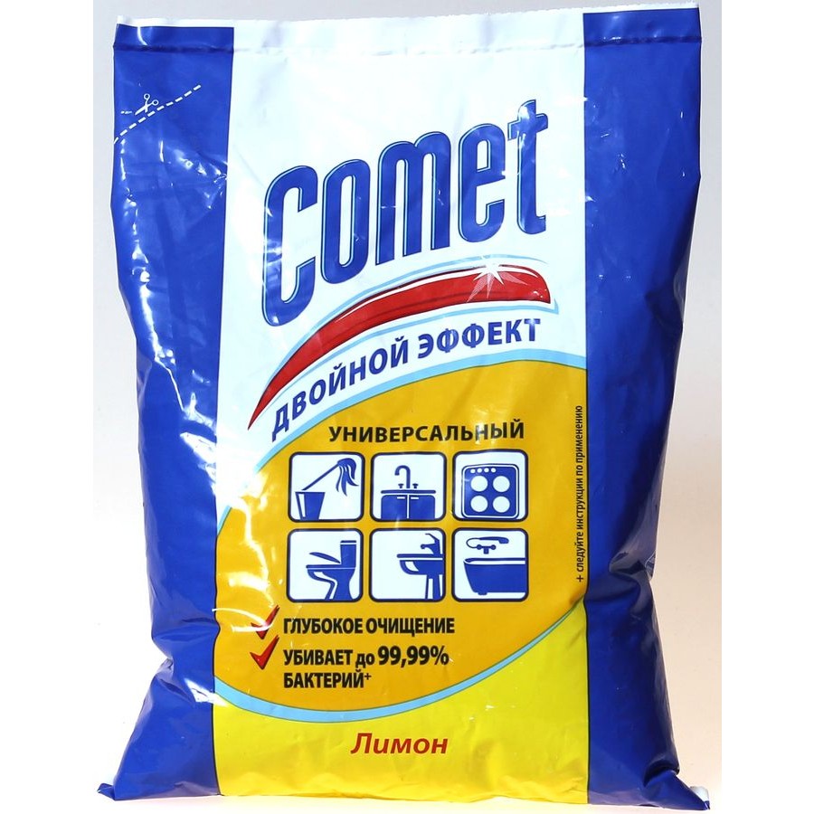 Чистящий порошок Сomet "Лимон" пакет 400г