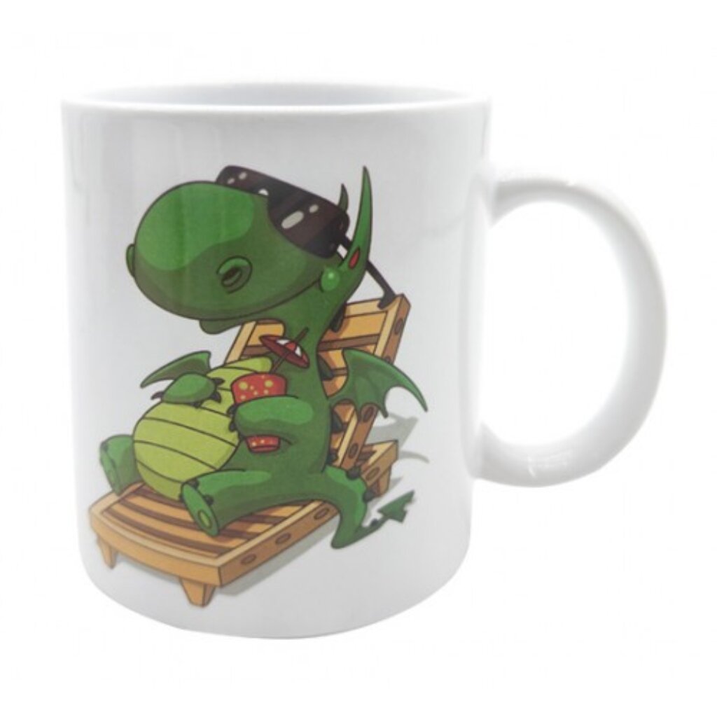 Кружка 350мл, керамика, Дракон