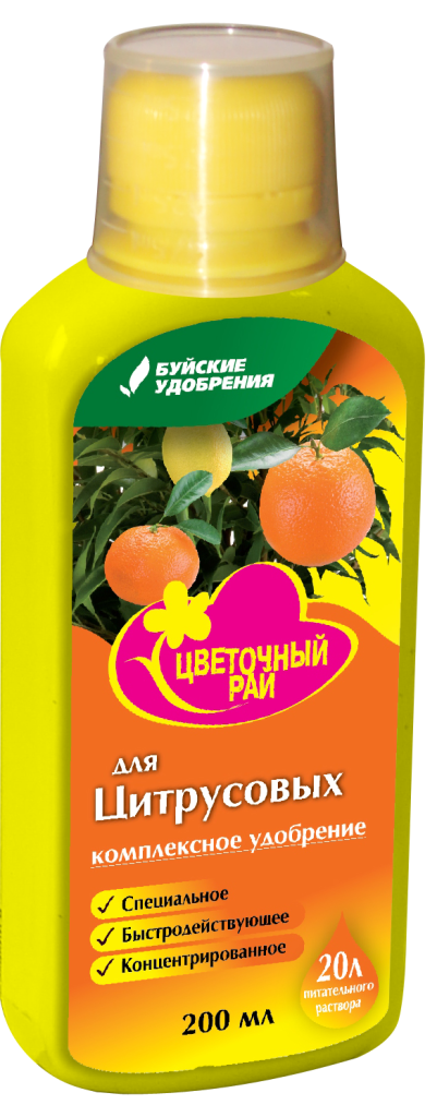 ЖКУ Цветочный рай для цитрусовых 200мл