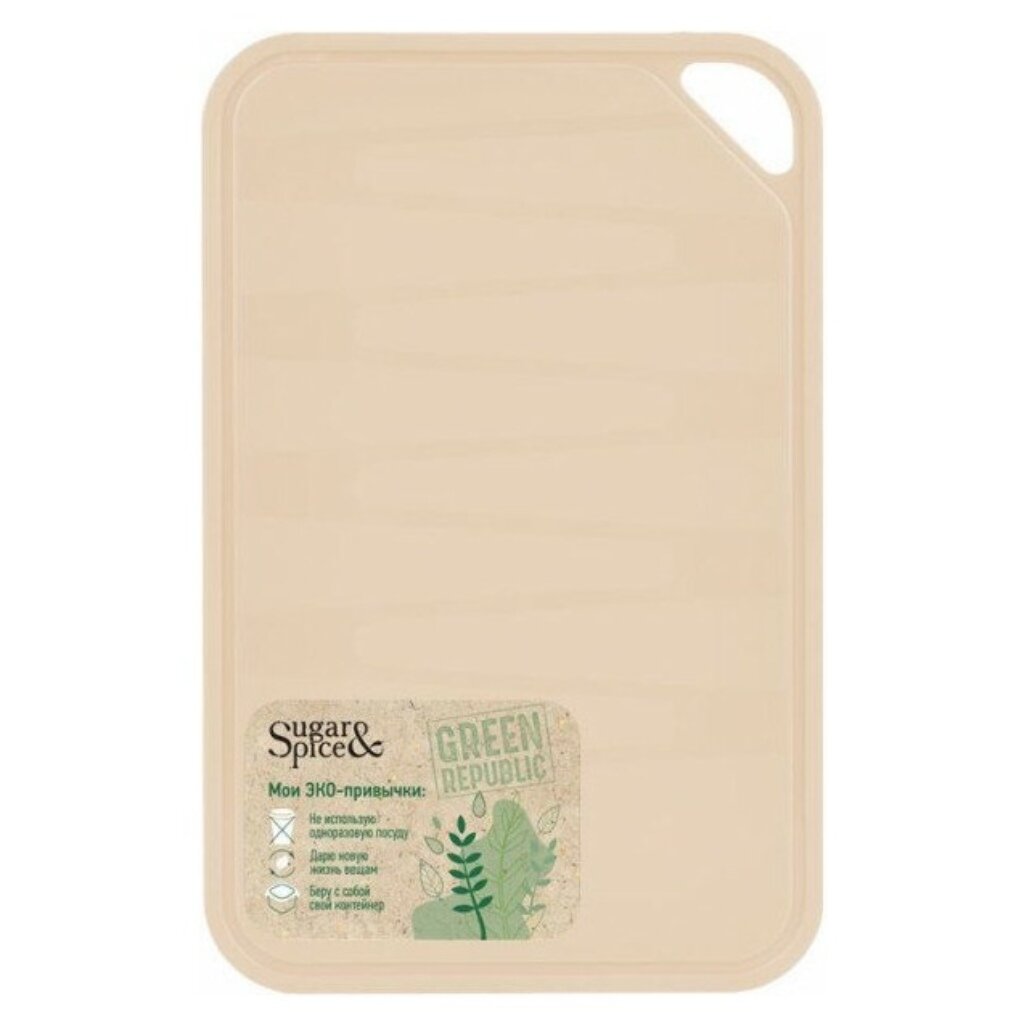 Доска разделочная, 33х24см, прямоуг., Sugar&Spice