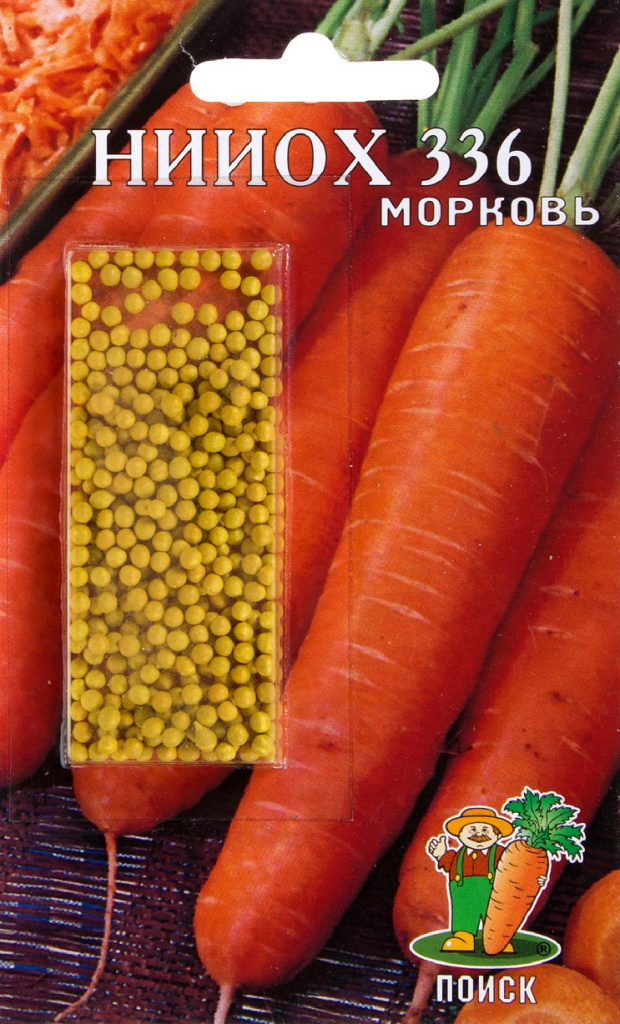 Морковь (Драже) НИИОХ 336, 300шт "Поиск"