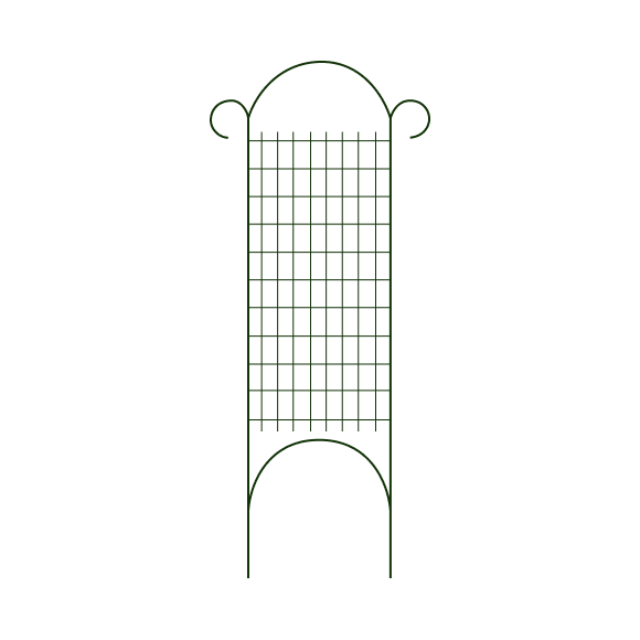 Шпалера "Мелкая решетка" 
