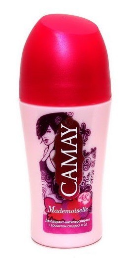 Шариковый дезод.-антип. Camay "Mademoiselle" 50мл