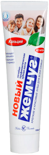 Зубная паста "Новый жемчуг" для всей семьи 100мл