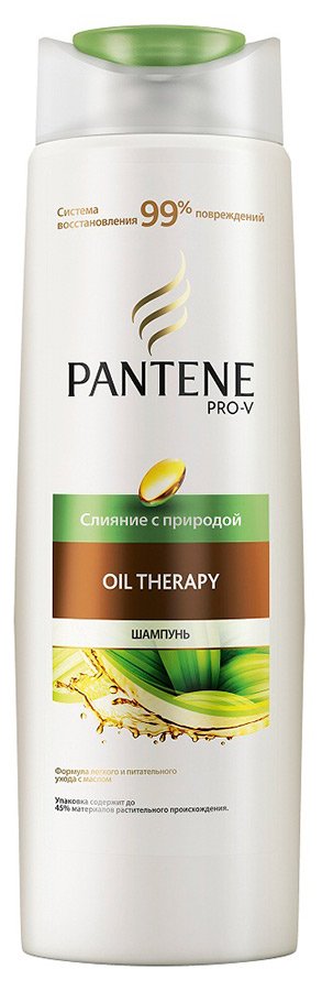 Шампунь Pantene "Слияние с природой Oil Therapy" 250мл
