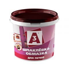 Шпатлевка-Обмазка "А3" для печей 3,0кг (ведро)