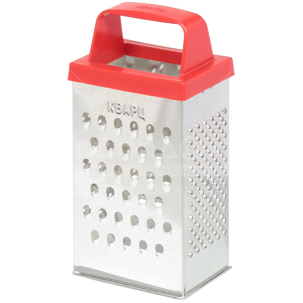 Терка мет. 4-х гранная пластик.ручка