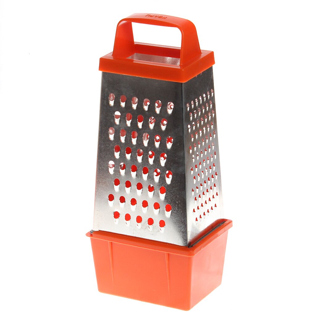 Терка мет. 4-х гранная, с контейнером