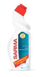 Чистящий гель Сарма дезинф. д/унитаза 750мл