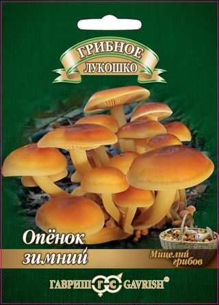 Опенок зимний на древесной палочке 12шт
