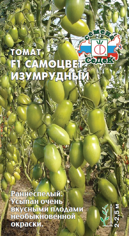 Томат Самоцвет изумрудный F1, 0,05г "Седек"