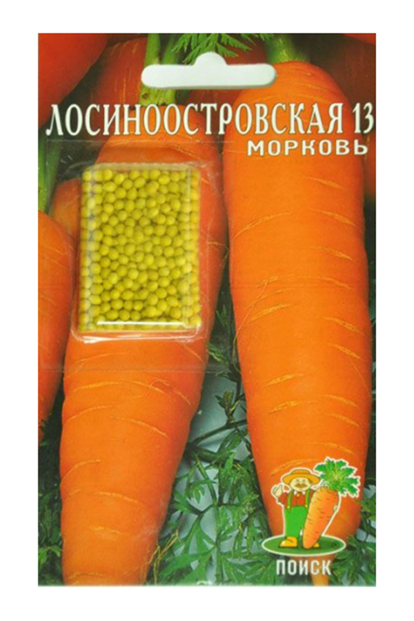 Морковь гранулир. Лосиноостровская 13, 300шт, "Поиск"