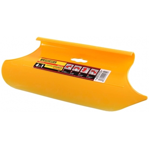 Шпатель прижимной для обоев, пластм., 4в1,Stayer