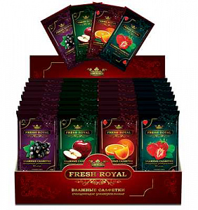 Салфетки влажн.Фреш Royal универс. №10