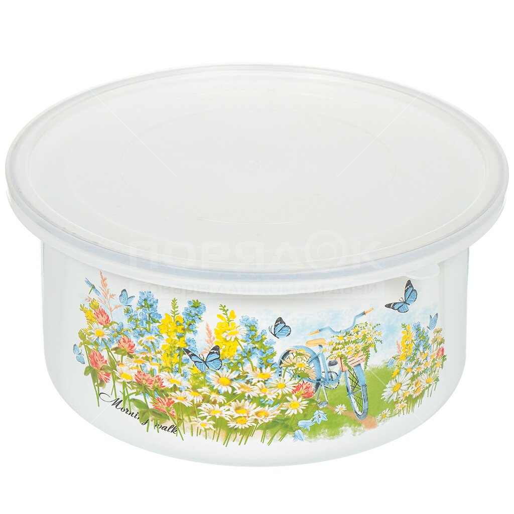 Салатник эм.2,5л п/э крышка Керчь