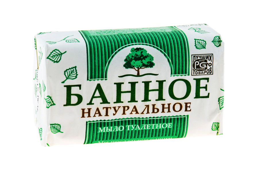Мыло туалетное Банное 175г