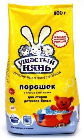 Порошок стир. Ушастый нянь 0,8кг